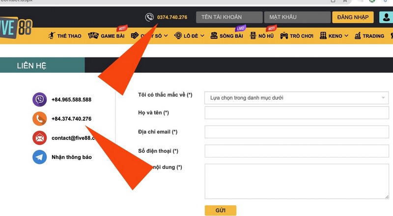 Hoàn Thành Nhập Thông Tin Và Xác Nhận Đăng Ký Five88